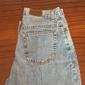LL BEAN Denim wide leg Jeans